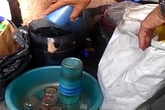 Mất vệ sinh quán nước vỉa hè Mất vệ sinh quán nước vỉa hè